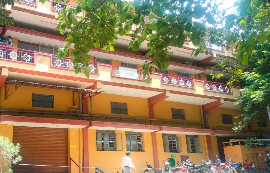 Factory front view
